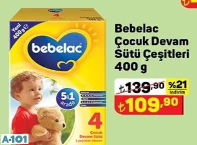 BEBELAC ÇOCUK DEVAM SÜTÜ BEBELAC ÇOCUK DEVAM SÜTÜ
